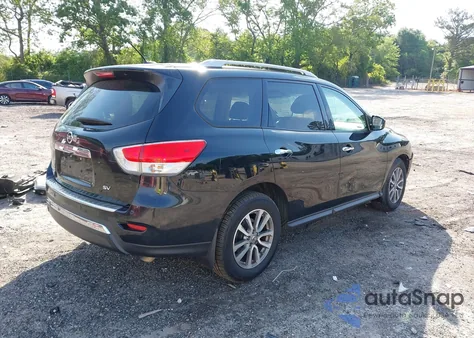 2016 Nissan Pathfinder Sv из США, поврежденный, VIN 5N1AR2MN1GC662945